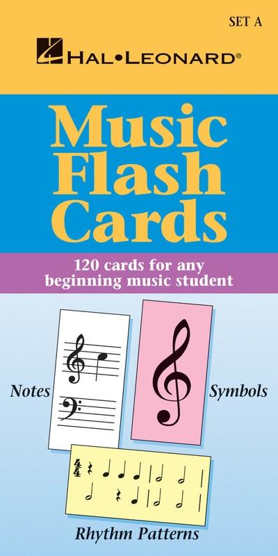 Hal Leonard Music Flash Cards - Set A-Piano & Keyboard-Hal Leonard-Engadine Music