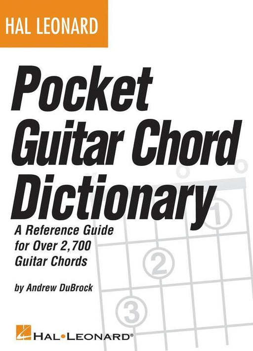 Hal Leonard Pocket Guitar Chord Dictionary-Guitar & Folk-Hal Leonard-Engadine Music