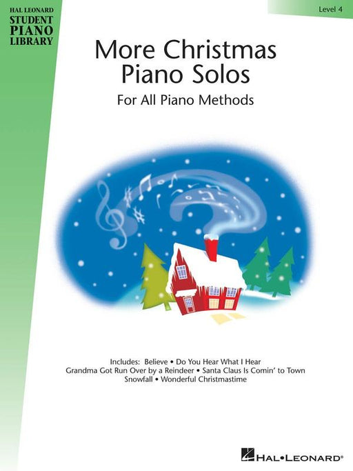 Hal Leonard Student Library - More Christmas Piano Solos Level 4-Piano & Keyboard-Hal Leonard-Engadine Music