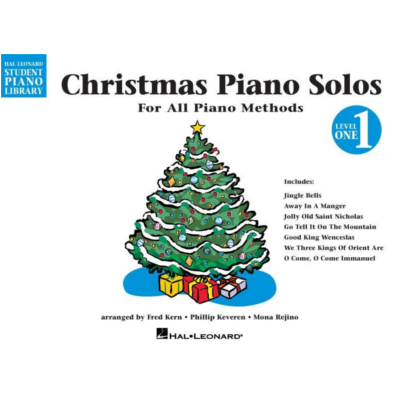 Hal Leonard Student Piano Library Book 1 - Christmas Piano Solos-Piano & Keyboard-Hal Leonard-Engadine Music