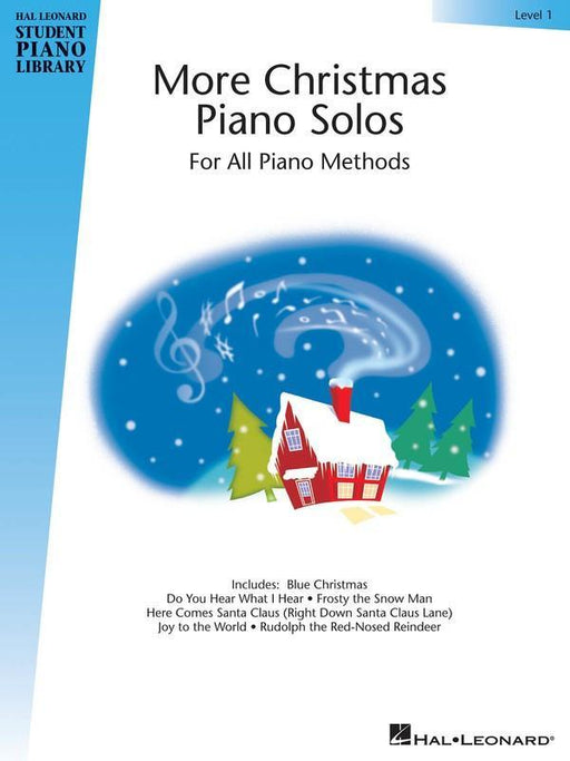 Hal Leonard Student Piano Library Book 1 - More Christmas Piano Solos-Piano & Keyboard-Hal Leonard-Engadine Music