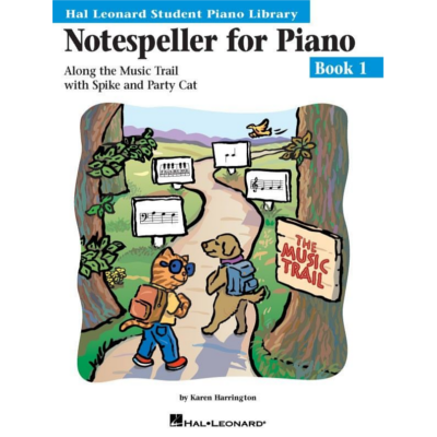 Hal Leonard Student Piano Library Book 1 - Notespeller for Piano-Piano & Keyboard-Hal Leonard-Engadine Music
