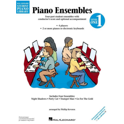 Hal Leonard Student Piano Library Book 1 - Piano Ensembles-Piano & Keyboard-Hal Leonard-Engadine Music
