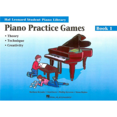 Hal Leonard Student Piano Library Book 1 - Piano Practice Games-Piano & Keyboard-Hal Leonard-Engadine Music