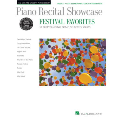 Hal Leonard Student Piano Library Book 1 - Piano Recital Showcase, Festival Favorites-Piano & Keyboard-Hal Leonard-Engadine Music
