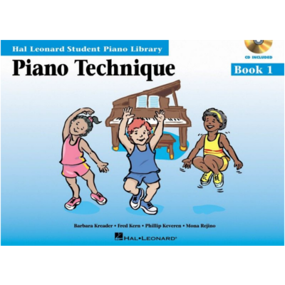 Hal Leonard Student Piano Library Book 1 - Piano Technique Book/CD Pack-Piano & Keyboard-Hal Leonard-Engadine Music