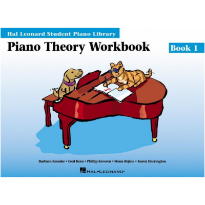 Hal Leonard Student Piano Library Book 1 - Piano Theory Workbook-Piano & Keyboard-Hal Leonard-Engadine Music