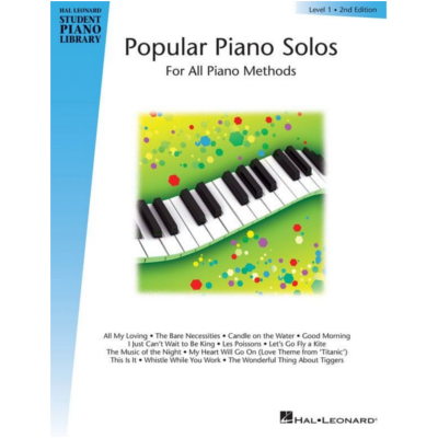 Hal Leonard Student Piano Library Book 1 - Popular Piano Solos-Piano & Keyboard-Hal Leonard-Engadine Music