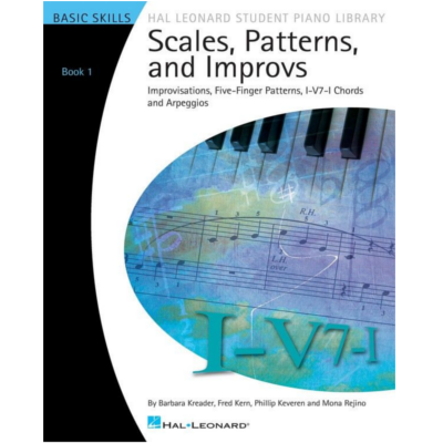 Hal Leonard Student Piano Library Book 1 - Scales, Patterns and Improvs-Piano & Keyboard-Hal Leonard-Engadine Music