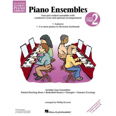 Hal Leonard Student Piano Library Book 2 - Piano Ensembles-Piano & Keyboard-Hal Leonard-Engadine Music