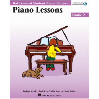 Hal Leonard Student Piano Library Book 2 - Piano Lessons/Online Audio-Piano & Keyboard-Hal Leonard-Engadine Music