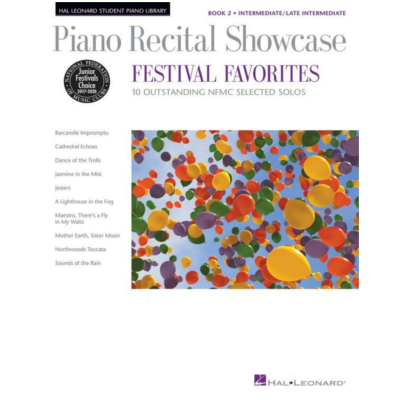 Hal Leonard Student Piano Library Book 2 - Piano Recital Showcase, Festival Favorites-Piano & Keyboard-Hal Leonard-Engadine Music