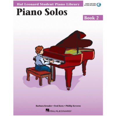 Hal Leonard Student Piano Library Book 2 - Piano Solos Book/ Online Audio-Piano & Keyboard-Hal Leonard-Engadine Music