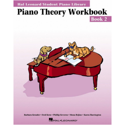 Hal Leonard Student Piano Library Book 2 - Piano Theory Workbook-Piano & Keyboard-Hal Leonard-Engadine Music