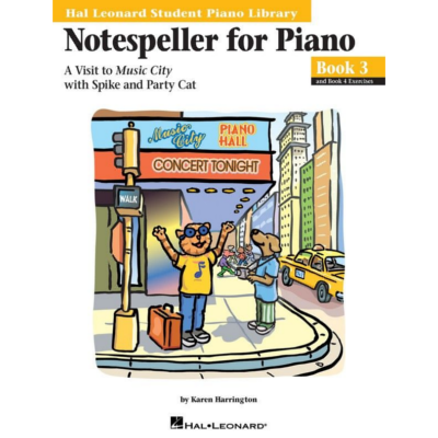 Hal Leonard Student Piano Library Book 3 - Notespeller for Piano-Piano & Keyboard-Hal Leonard-Engadine Music