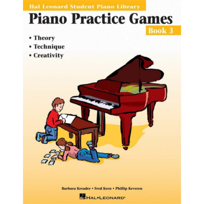 Hal Leonard Student Piano Library Book 3 - Piano Practice Games-Piano & Keyboard-Hal Leonard-Engadine Music