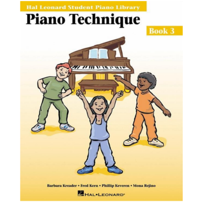 Hal Leonard Student Piano Library Book 3 - Piano Technique-Piano & Keyboard-Hal Leonard-Engadine Music