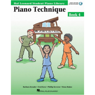 Hal Leonard Student Piano Library Book 4 - Piano Technique-Piano & Keyboard-Hal Leonard-Engadine Music
