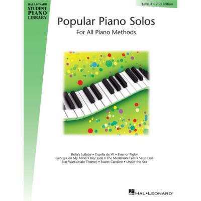 Hal Leonard Student Piano Library Book 4 - Popular Piano Solos-Piano & Keyboard-Hal Leonard-Engadine Music