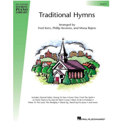 Hal Leonard Student Piano Library Book 4 - Traditional Hymns-Piano & Keyboard-Hal Leonard-Engadine Music