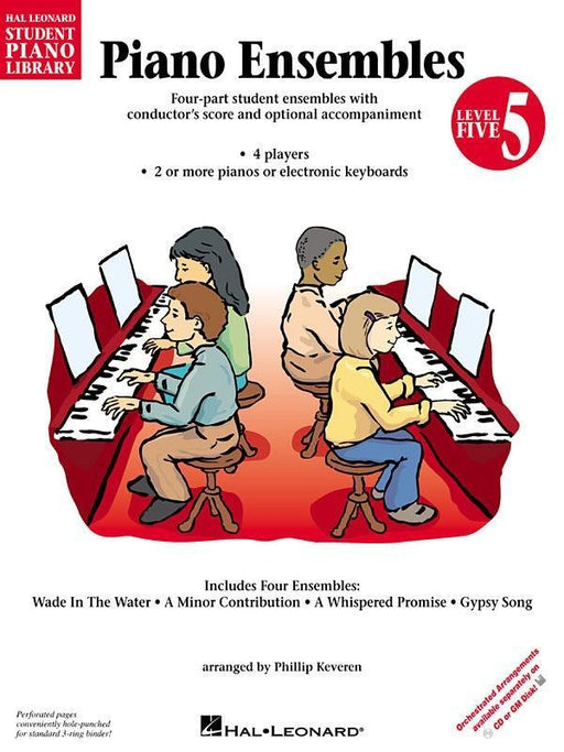 Hal Leonard Student Piano Library Book 5 - Piano Ensembles-Piano & Keyboard-Hal Leonard-Engadine Music