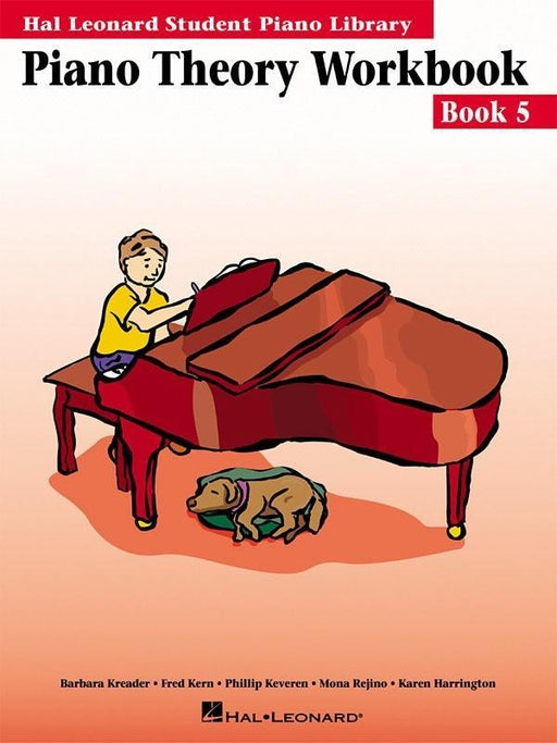 Hal Leonard Student Piano Library Book 5 - Piano Theory Workbook-Piano & Keyboard-Hal Leonard-Engadine Music