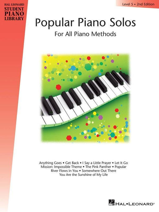 Hal Leonard Student Piano Library Book 5 - Popular Piano Solos-Piano & Keyboard-Hal Leonard-Engadine Music