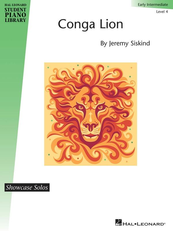 Hal Leonard Student Piano Library - Conga Lion, Piano-Piano & Keyboard-Hal Leonard-Engadine Music