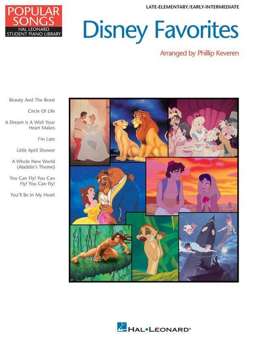 Hal Leonard Student Piano Library - Disney Favorites, Piano-Piano & Keyboard-Hal Leonard-Engadine Music