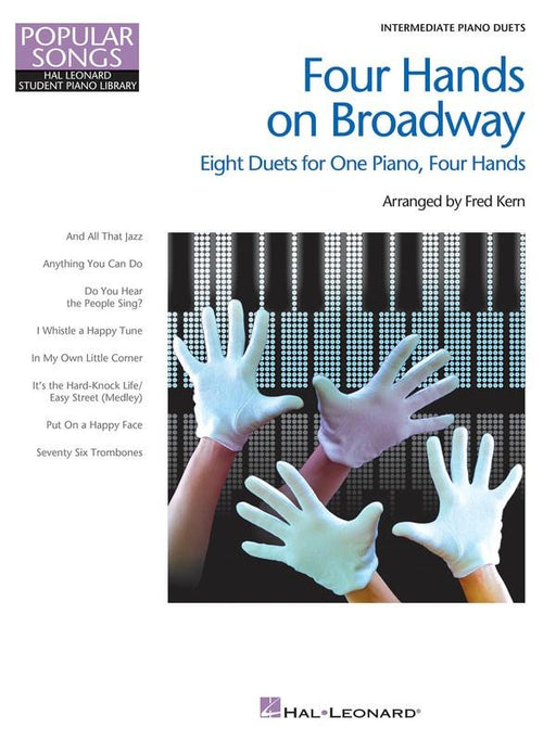 Hal Leonard Student Piano Library - Four Hands on Broadway, Piano Duet-Piano & Keyboard-Hal Leonard-Engadine Music