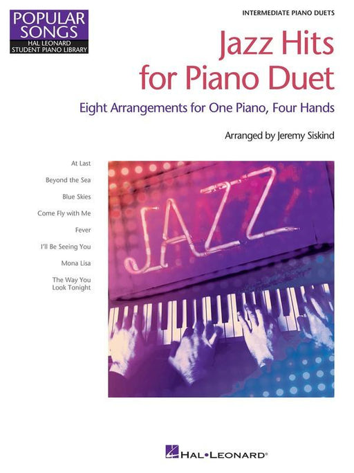 Hal Leonard Student Piano Library - Jazz Hits for Piano Duet-Piano & Keyboard-Hal Leonard-Engadine Music