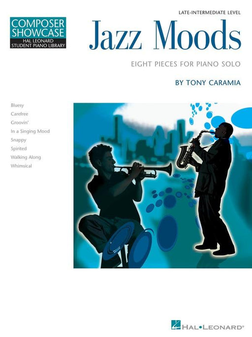 Hal Leonard Student Piano Library - Jazz Moods Eight Pieces for Piano Solo-Piano & Keyboard-Hal Leonard-Engadine Music