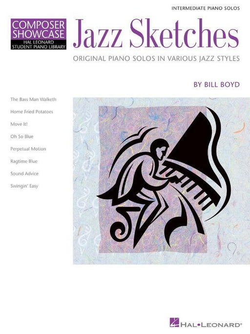 Hal Leonard Student Piano Library - Jazz Sketches Piano-Piano & Keyboard-Hal Leonard-Engadine Music