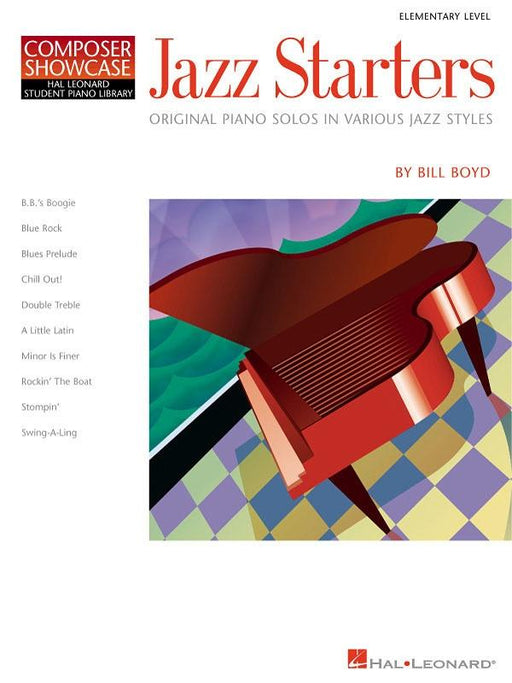 Hal Leonard Student Piano Library - Jazz Starters, Piano-Piano & Keyboard-Hal Leonard-Engadine Music