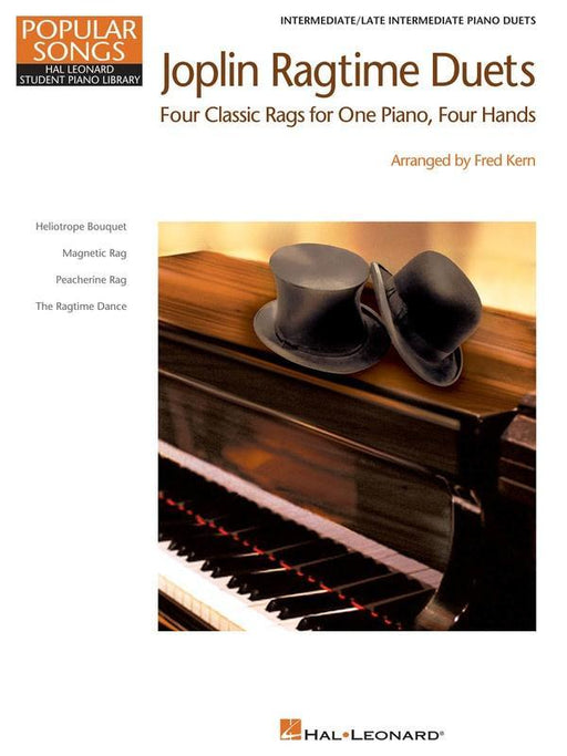 Hal Leonard Student Piano Library - Joplin Ragtime Duets-Piano & Keyboard-Hal Leonard-Engadine Music