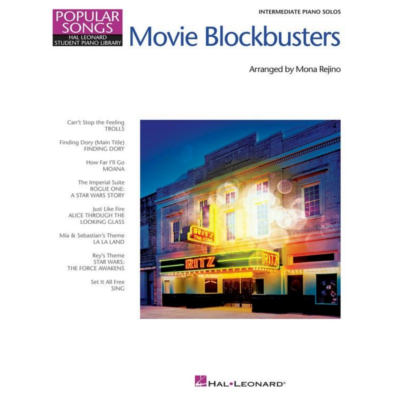 Hal Leonard Student Piano Library - Movie Blockbusters Popular Songs Series, Piano-Piano & Keyboard-Hal Leonard-Engadine Music