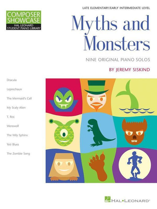 Hal Leonard Student Piano Library - Myths and Monsters, Piano-Piano & Keyboard-Hal Leonard-Engadine Music