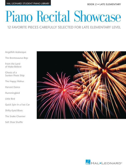 Hal Leonard Student Piano Library - Piano Recital Showcase, Book 2-Piano & Keyboard-Hal Leonard-Engadine Music