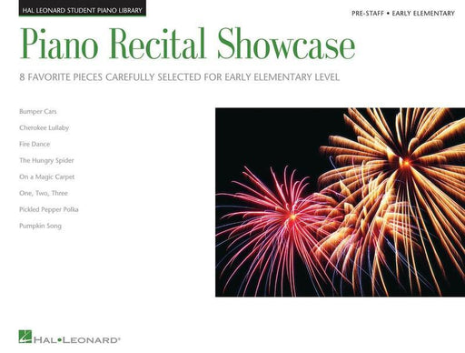 Hal Leonard Student Piano Library - Piano Recital Showcase Pre-staff-Piano & Keyboard-Hal Leonard-Engadine Music