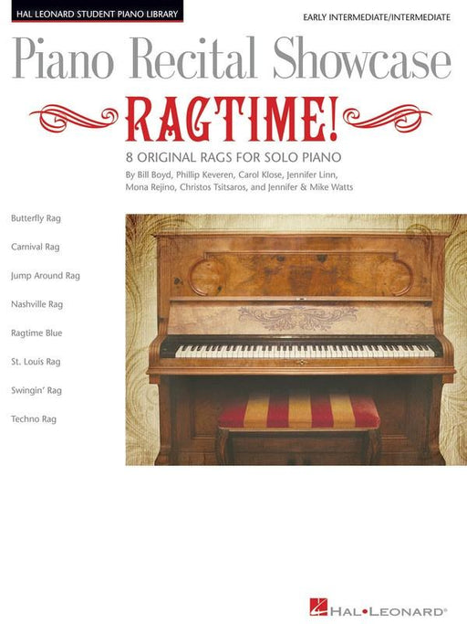 Hal Leonard Student Piano Library - Piano Recital Showcase: Ragtime!-Piano & Keyboard-Hal Leonard-Engadine Music