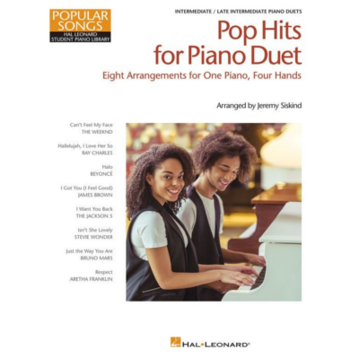 Hal Leonard Student Piano Library - Pop Hits for Piano Duet-Piano Duet-Hal Leonard-Engadine Music