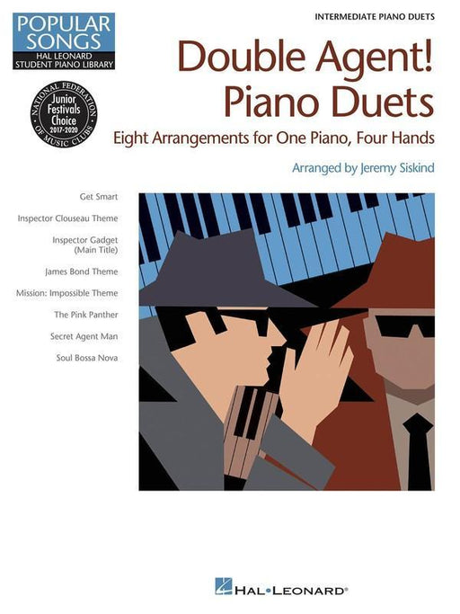 Hal Leonard Student Piano Library Popular Songs - Double Agent! Piano Duets-Piano & Keyboard-Hal Leonard-Engadine Music