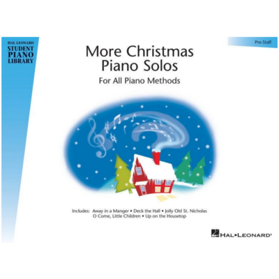 Hal Leonard Student Piano Library Pre-Staff - More Christmas Piano Solos-Piano & Keyboard-Hal Leonard-Engadine Music