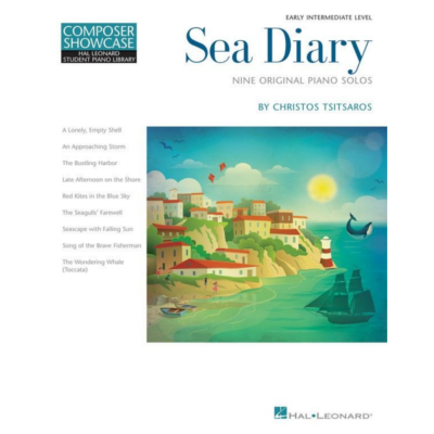 Hal Leonard Student Piano Library - Sea Diary, Nine Original Piano Solos-Piano & Keyboard-Hal Leonard-Engadine Music