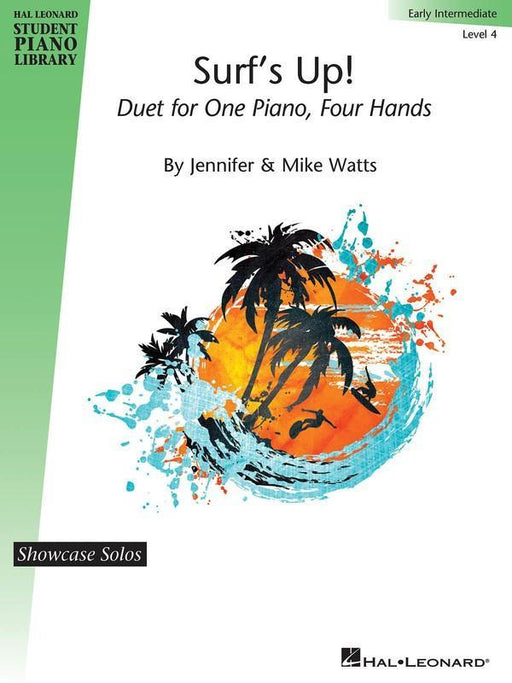Hal Leonard Student Piano Library - Surf's Up! Piano Duet-Piano & Keyboard-Hal Leonard-Engadine Music