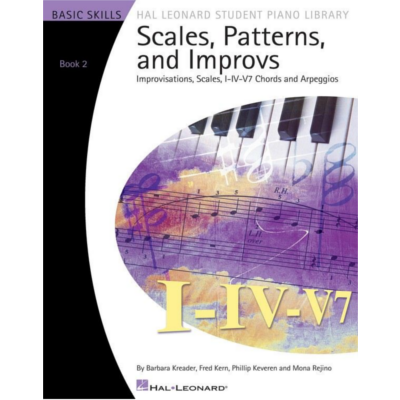 Hal Leonard Student Piano Library Volume 2 - Scales, Patterns and Improvs-Piano & Keyboard-Hal Leonard-Engadine Music