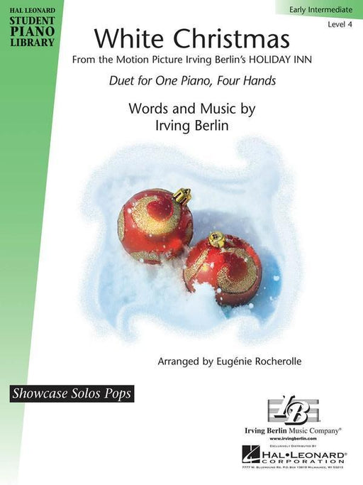 Hal Leonard Student Piano Library - White Christmas One Piano 4 Hands-Piano & Keyboard-Hal Leonard-Engadine Music
