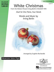 Hal Leonard Student Piano Library - White Christmas One Piano 4 Hands-Piano & Keyboard-Hal Leonard-Engadine Music