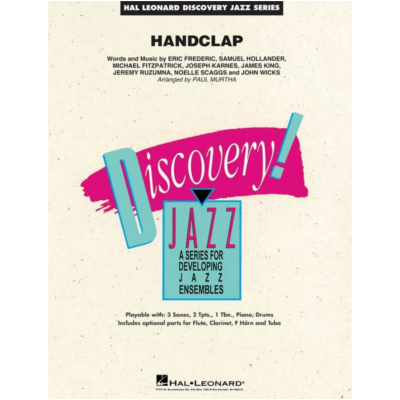 Handclap, Fitz and the Tantrums Arr. Paul Murtha Stage Band Chart Grade 1.5-Stage Band chart-Hal Leonard-Engadine Music