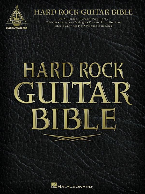 Hard Rock Guitar Bible - 2nd Edition-Songbooks-Hal Leonard-Engadine Music